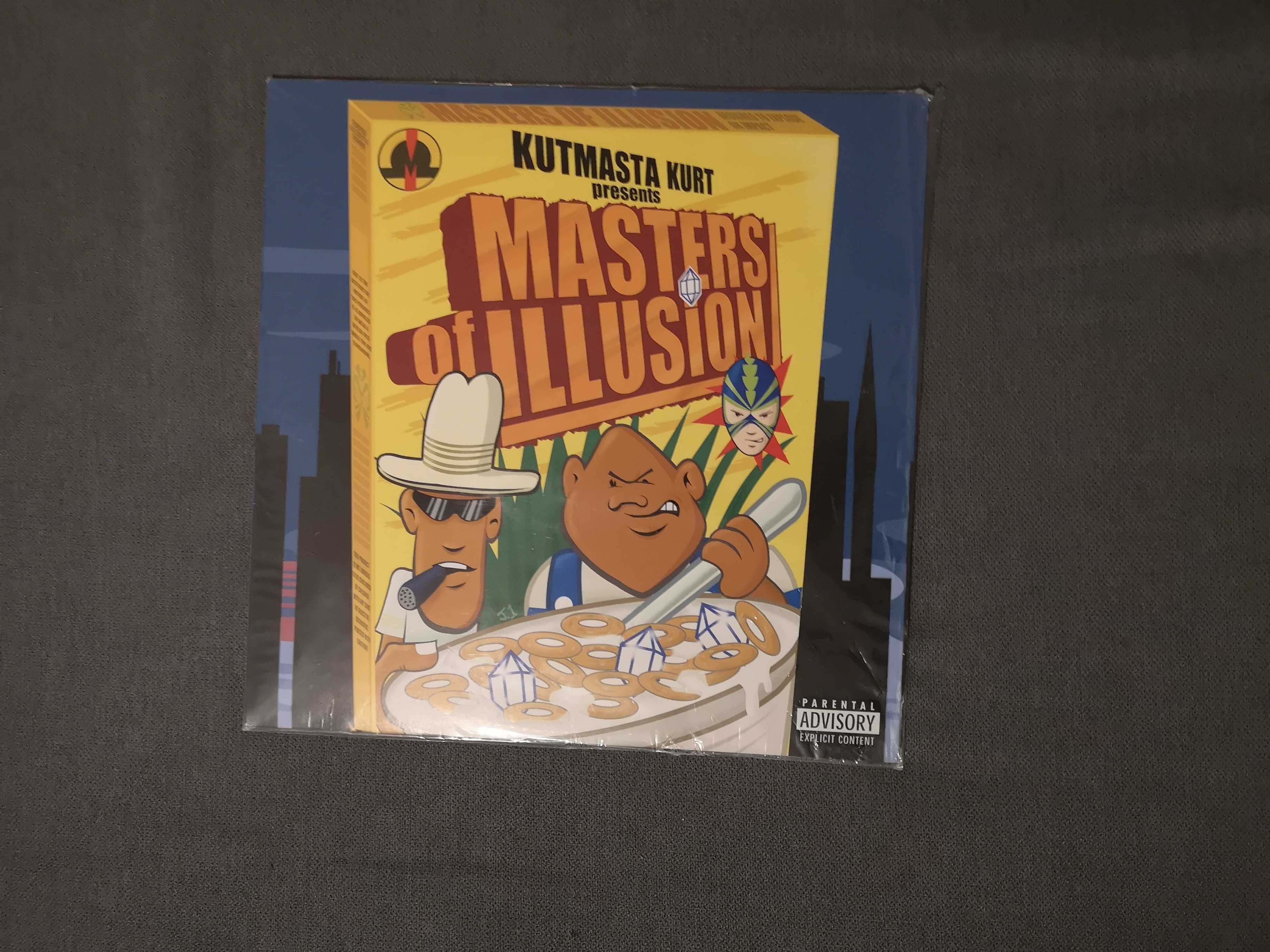 Kut Masta Kurt Presents Masters Of Illusion 2xLP Limted Red Blue