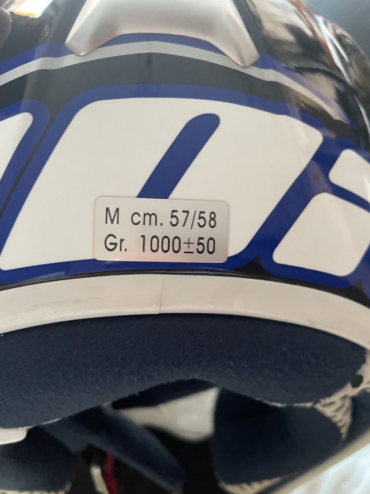 Capacete mota 75€