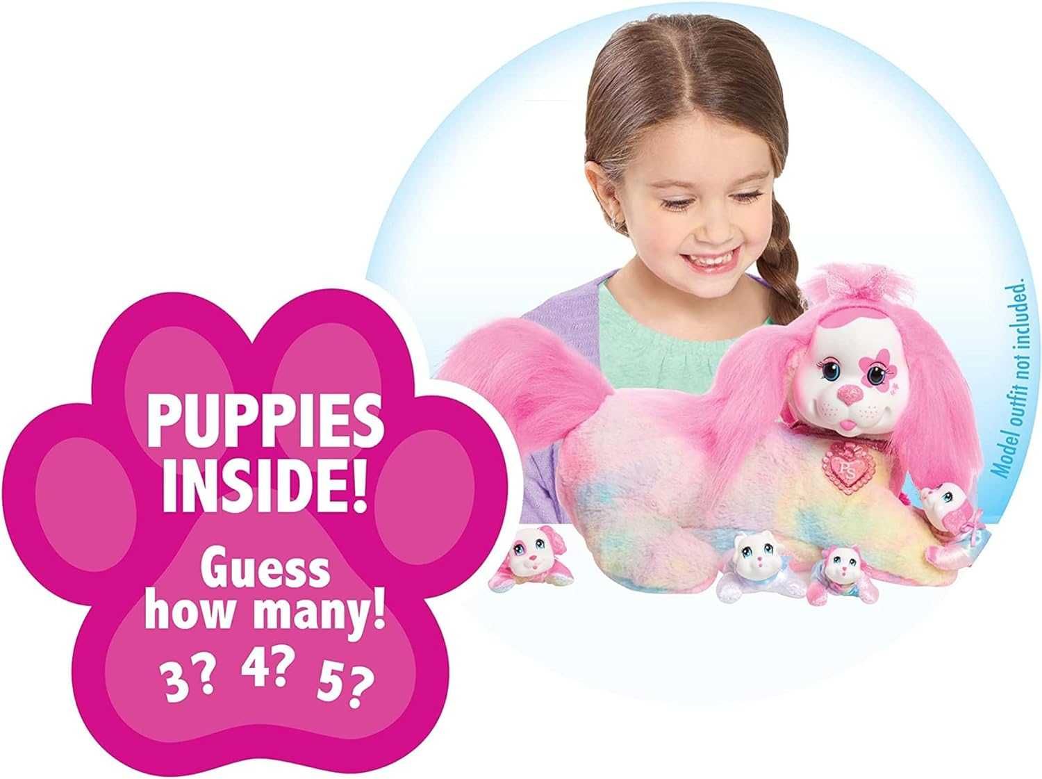 Мяка вагітна собачка Puppy Surprise Plushie, Blossom. від Just Play