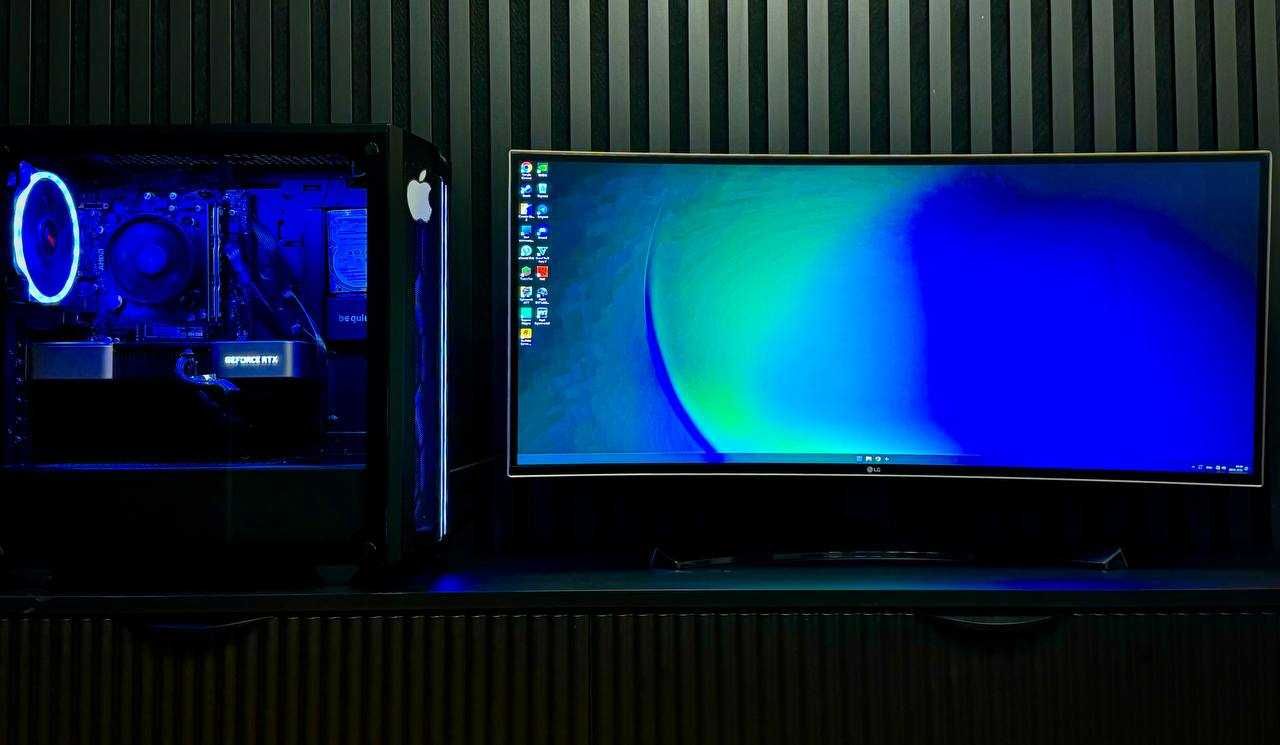 komputer nvidia Rtx 3080 + Monitor LG 34UC88