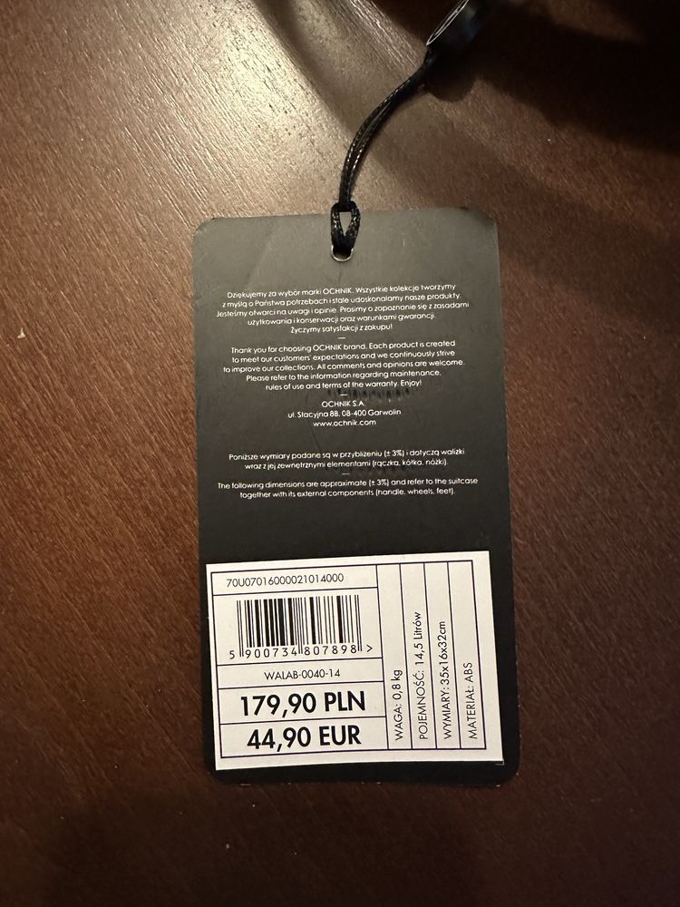 Kosmetyczka podróżna Ochnik.