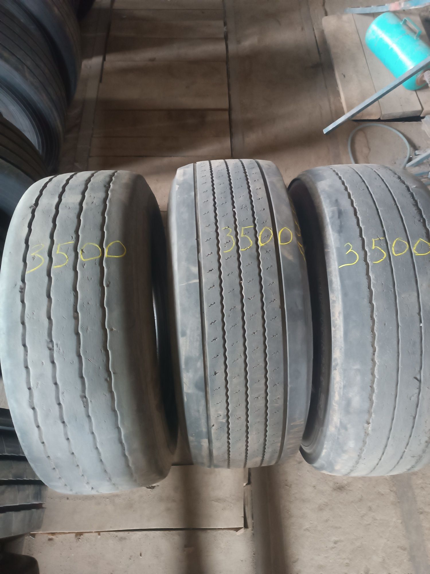 Шини 385/65r22.5 розпаровки Michelin, Matador, Yokohama
