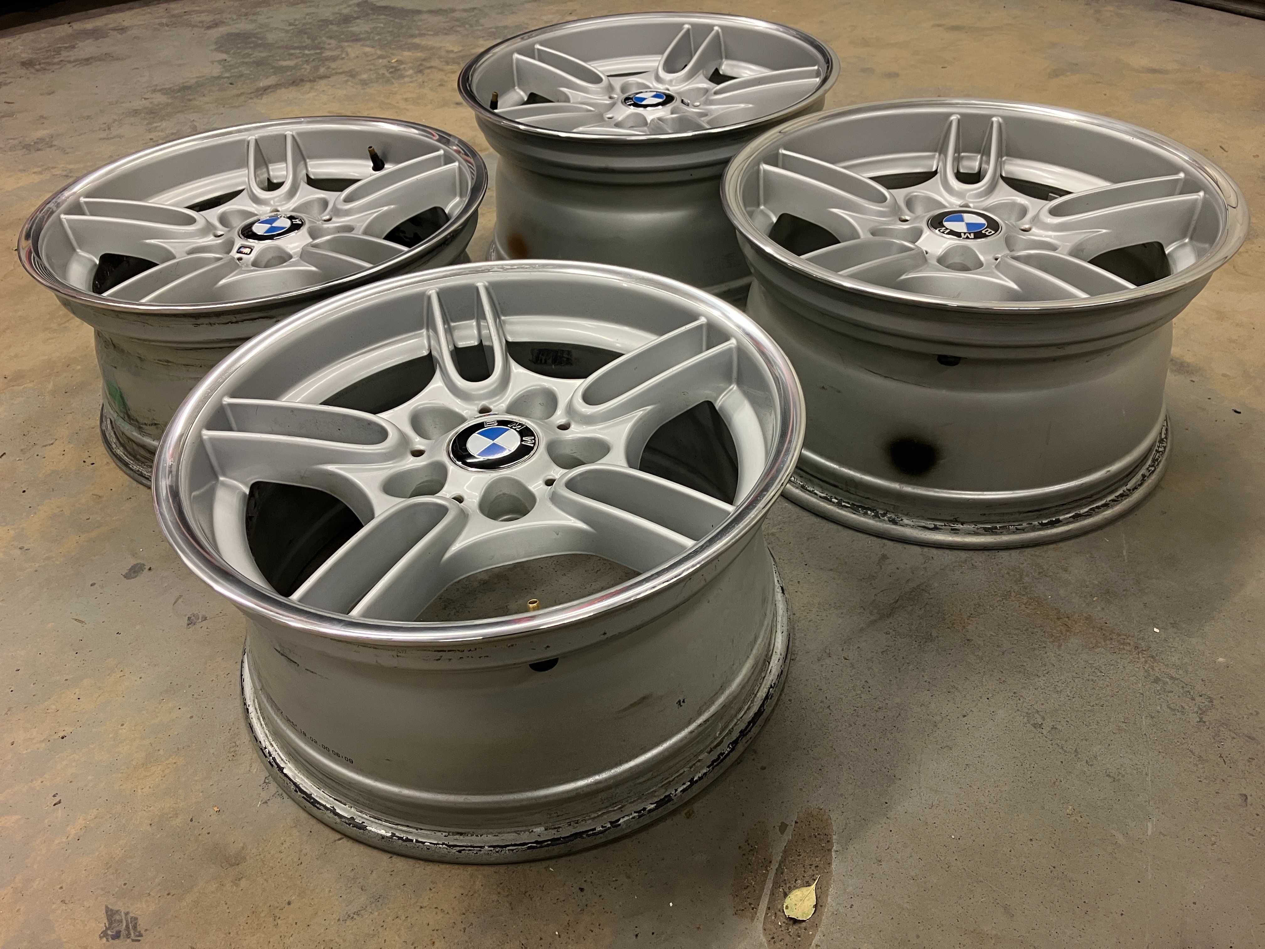 Felgi 17 m-pakiet Styling 66 Perfekt Stan Polerowane 8 9 cali BMW e39