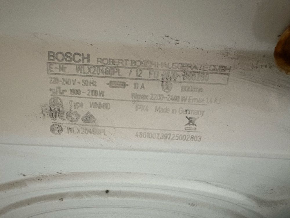 Pralka Bosch max5