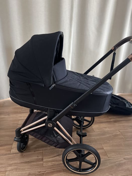 Wózek Cybex Priam 2.0 2w1 Czarny Golden Rose