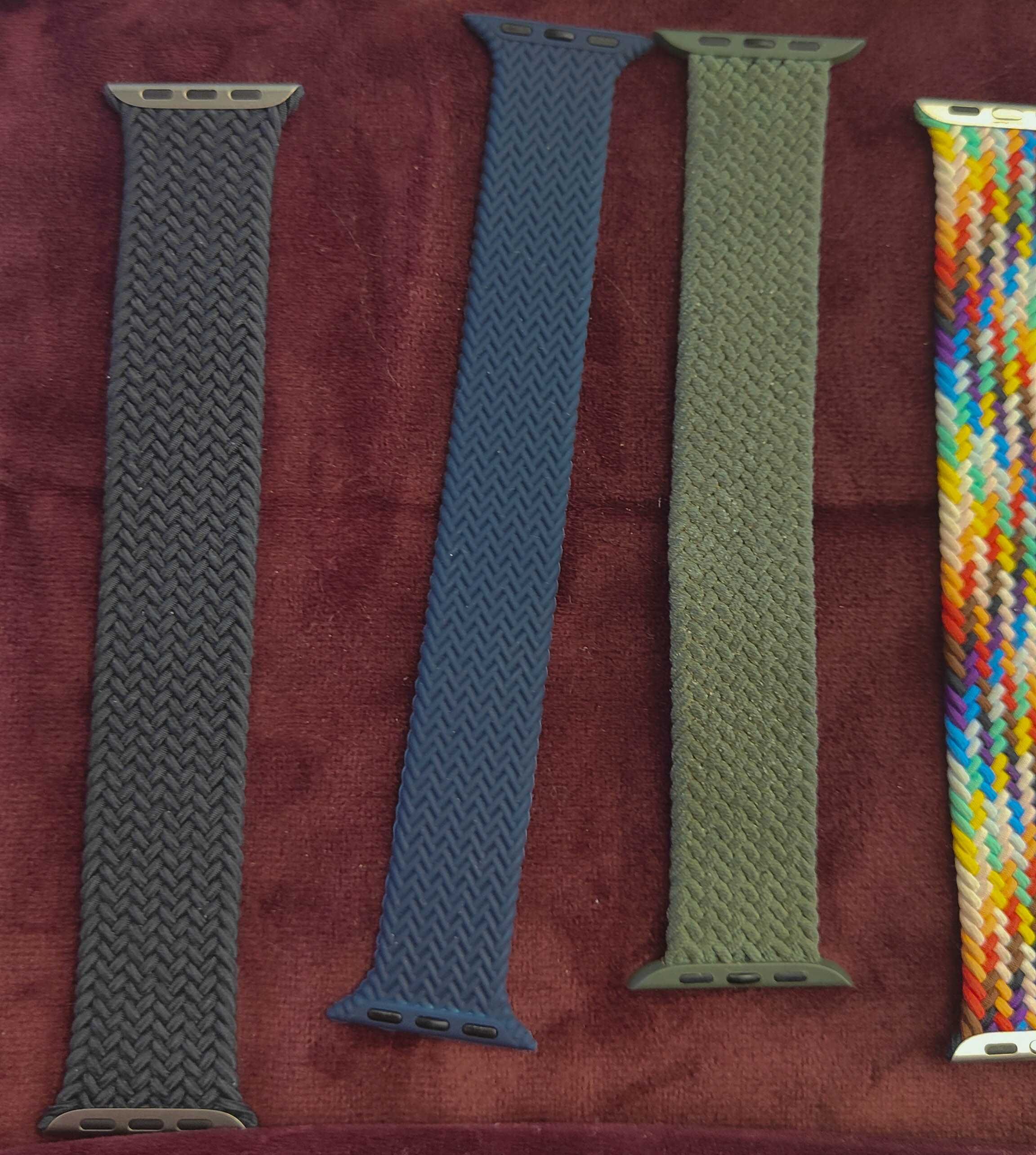 Оригінальні ремінці Apple Watch Band 45 44 42 41 40 мм Nike Red Loop