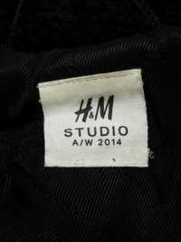 H&M Studio A/W 2014 niesamowita zimowa kurtka bomberka 75% wełny