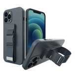 Rope Silikonowe Etui ze smyczą Samsung Galaxy A13 5G granatowy