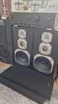 Kolumny i amplituner wzmacniacz technics