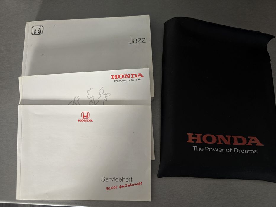 Honda Jazz Książka serwisowa Pełen komplet ! Katowice