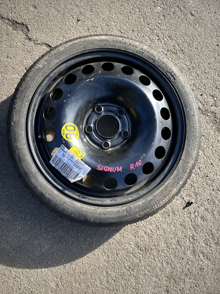 Koło dojazdowe R16 Astra H dojazdówka Astra III Zafira B