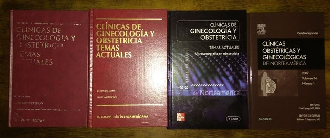Clínicas de Ginecología y Obstetricia, 68 volumes, de 1991 a 2007