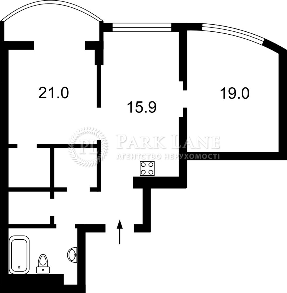 Продажа видовой 3к квартиры (77.4м2) в ЖК Изумрудный, Шаповала, Мокрая