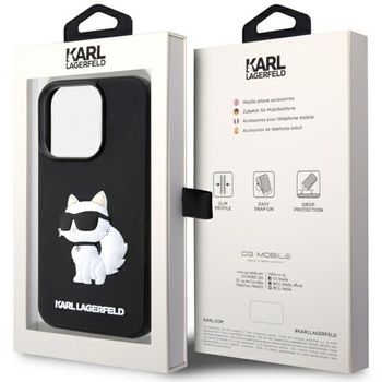 Oryginalne Etui KARL LAGERFELD hardcase 3D do Iphone 14 / 14 Pro Max