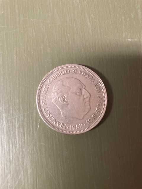 22 moedas antigas de Espanha