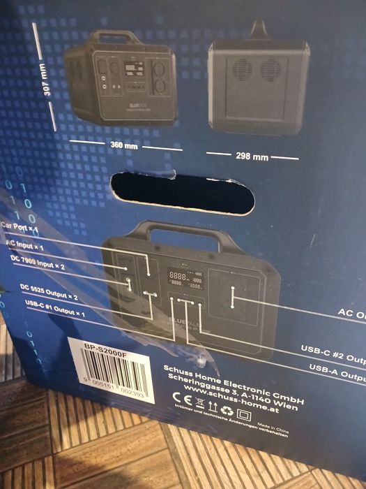 Продам зарядну станцію Powerstation BLUEPALM BP-S2000F 2240 Wh 2400W