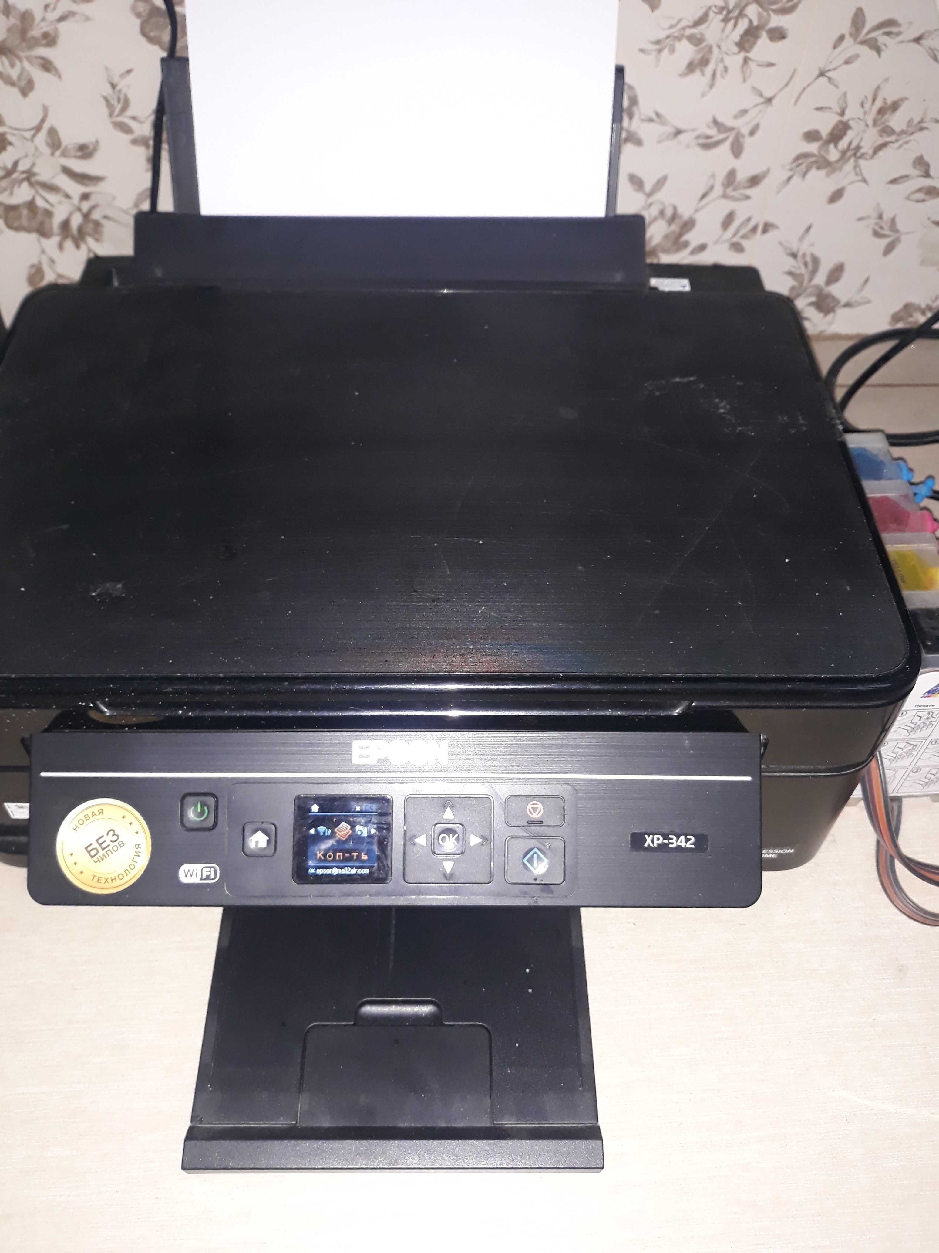 Продам принтер  Epson xp 342