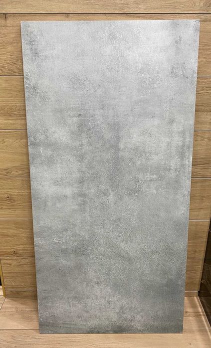 POGRUBIONY twardy SZARY gres 120x60 podbarwiany w masie!