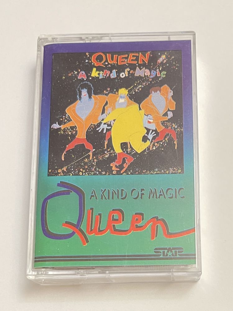Queen A kind of magic kaseta magnetofonowa audio