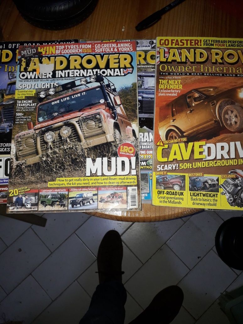 Revistas Inglesas Land Rover