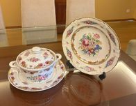 Porcelanas (3 peças) Terrina + Prato (Visavi) + Prato (Depos)
