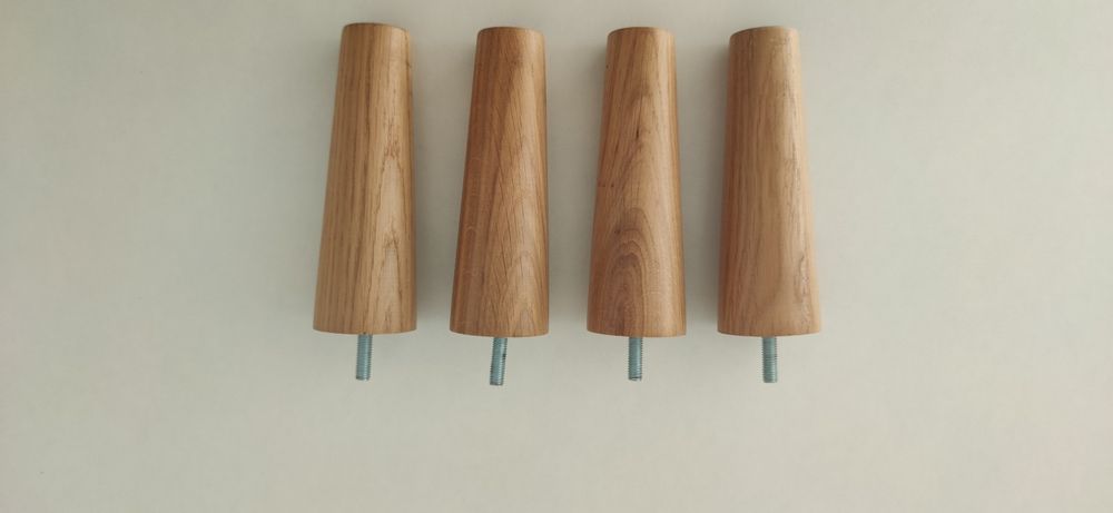 Nogi drewniane do mebli do fotela uszak