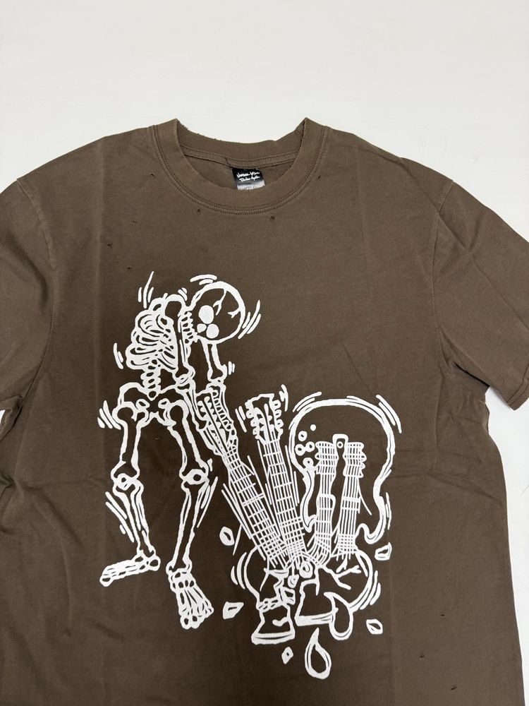 футболка Number Nine Skeleton guitar tee S M L