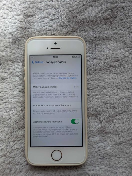 Apple iPhone SE 2016 gold 128 GB