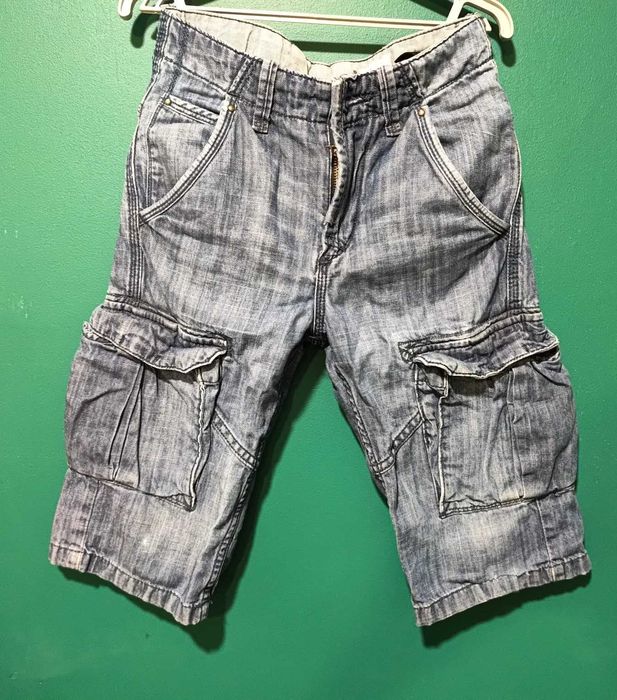 Fajne spodenki jeansowe dla chłopca