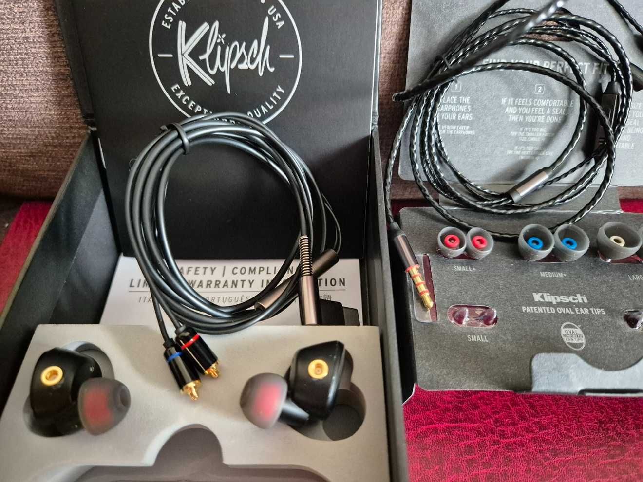 Słuchawki Klipsch T5 mmcx TYPE-C audio