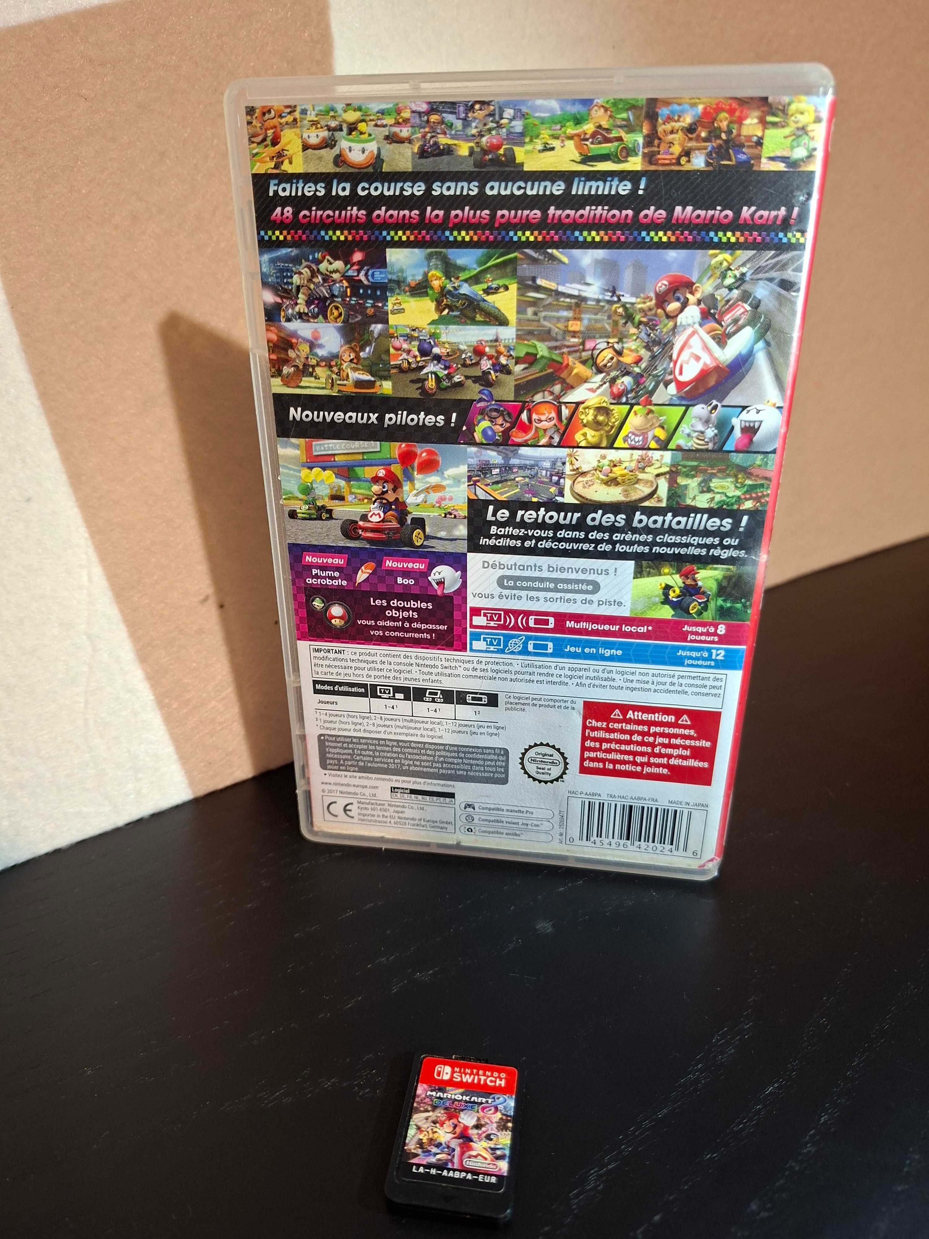 Mario Kart 8 Deluxe Nintendo Switch com caixa em bom estado geral