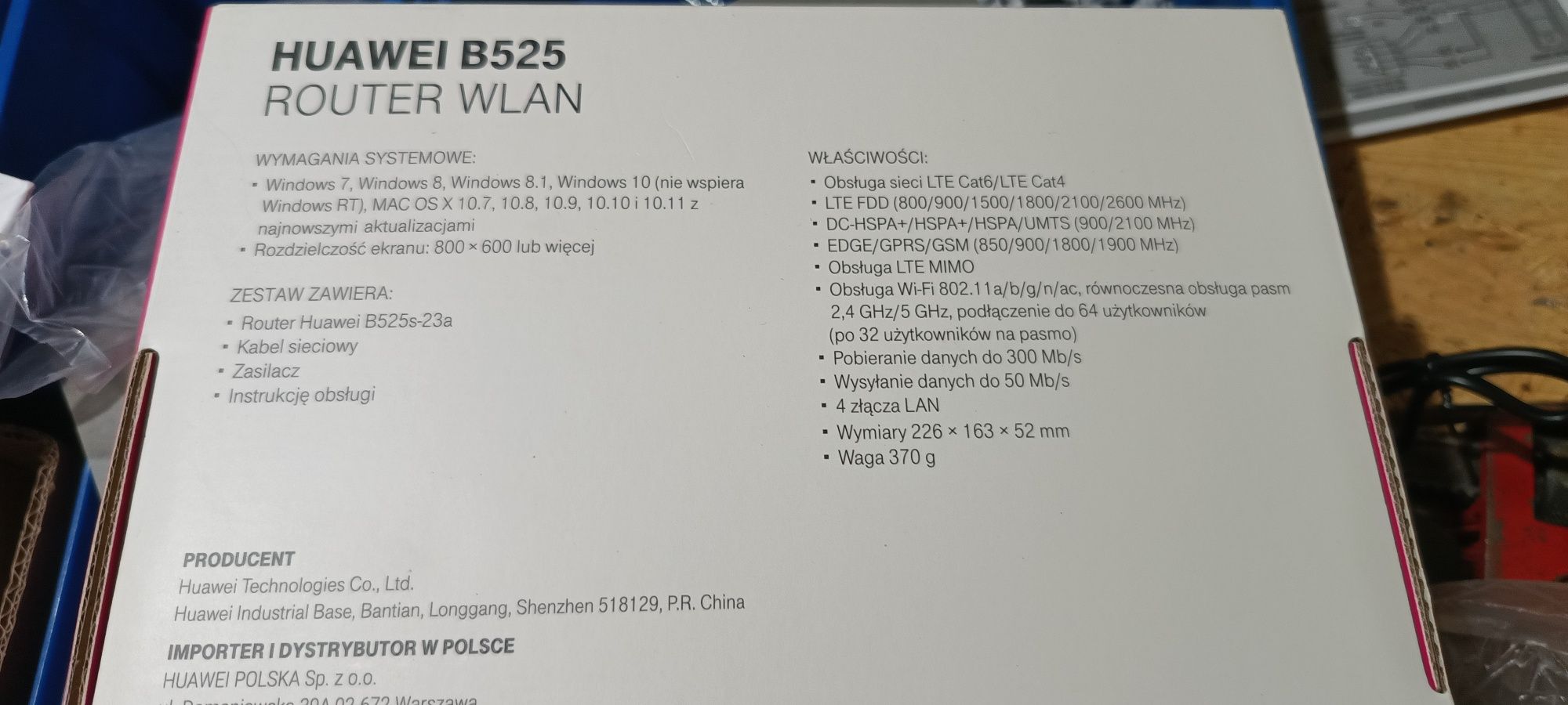 Router Huawei B525s-23a