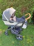 Wózek Bebetto Bresso 3 w 1 + Adaptery, siatka, torba