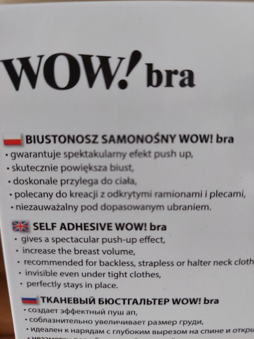 Biustonosz samonośny klejony miseczka C