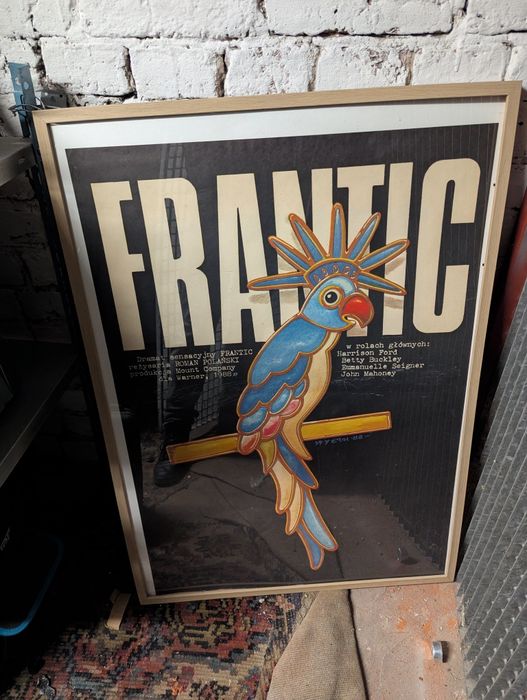 Plakat, Frantic 1987 . Erol. Stan bdb.