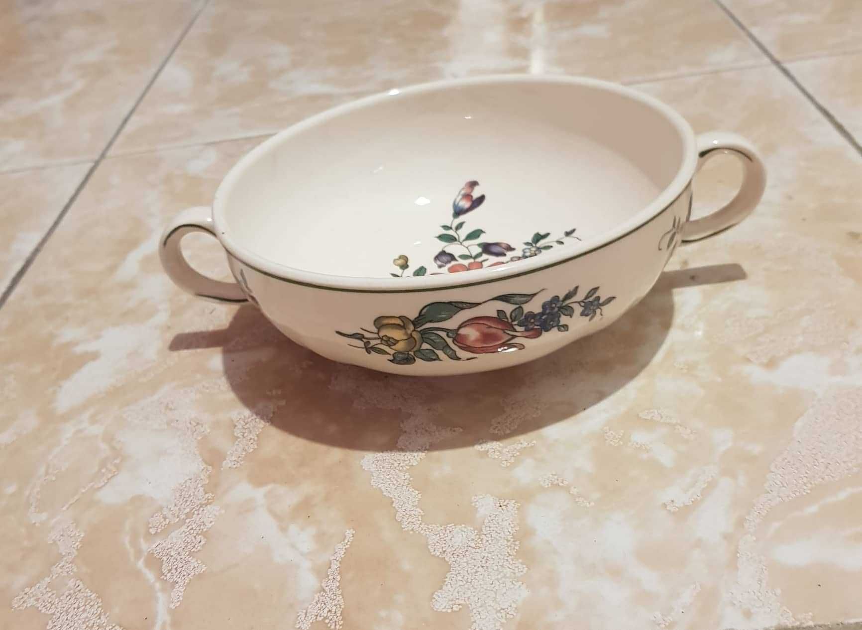 Taça pintada á mão da Villeroy & Boch