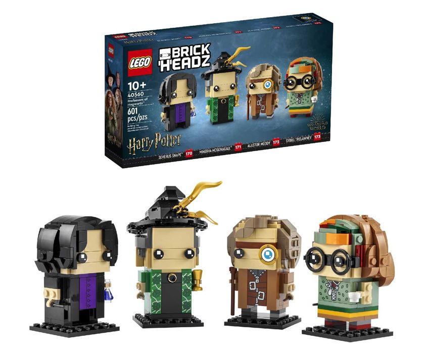 LEGO BrickHeadz 40560 Profesorowie Hogwartu Snape McGonagall Moody