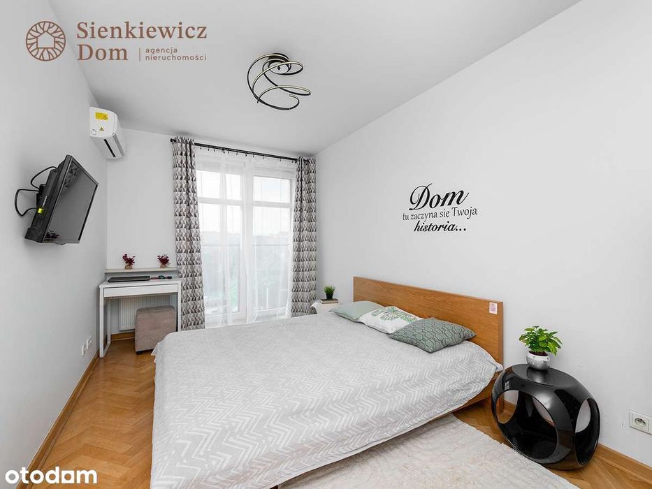 2-pokojowe mieszkanie w centrum 56м2 | Garderoba |  Bez prowizji