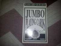 Baralho de cartas grandes