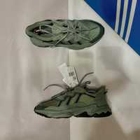 Нові Adidas Ozweego нейлонові зелені Vapormax в розмірах