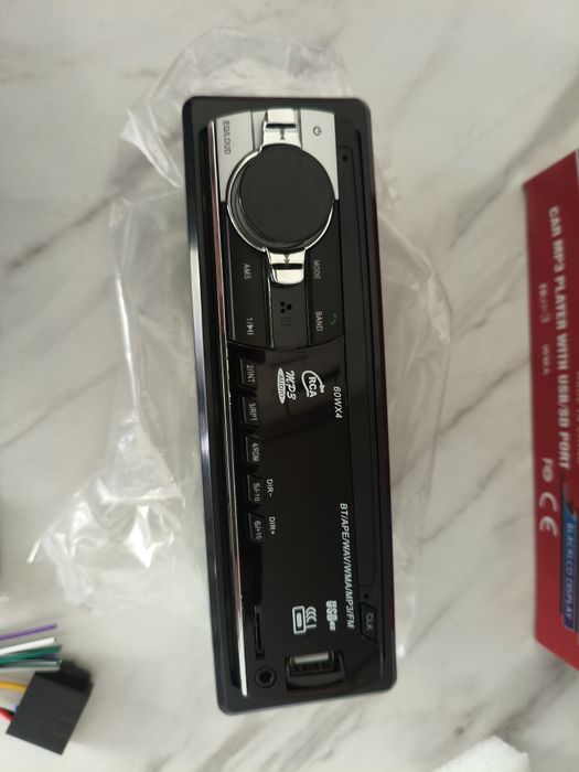 Автомагнітола 1DIN USB/SD/BT/AUX/Mp3/FM Нова