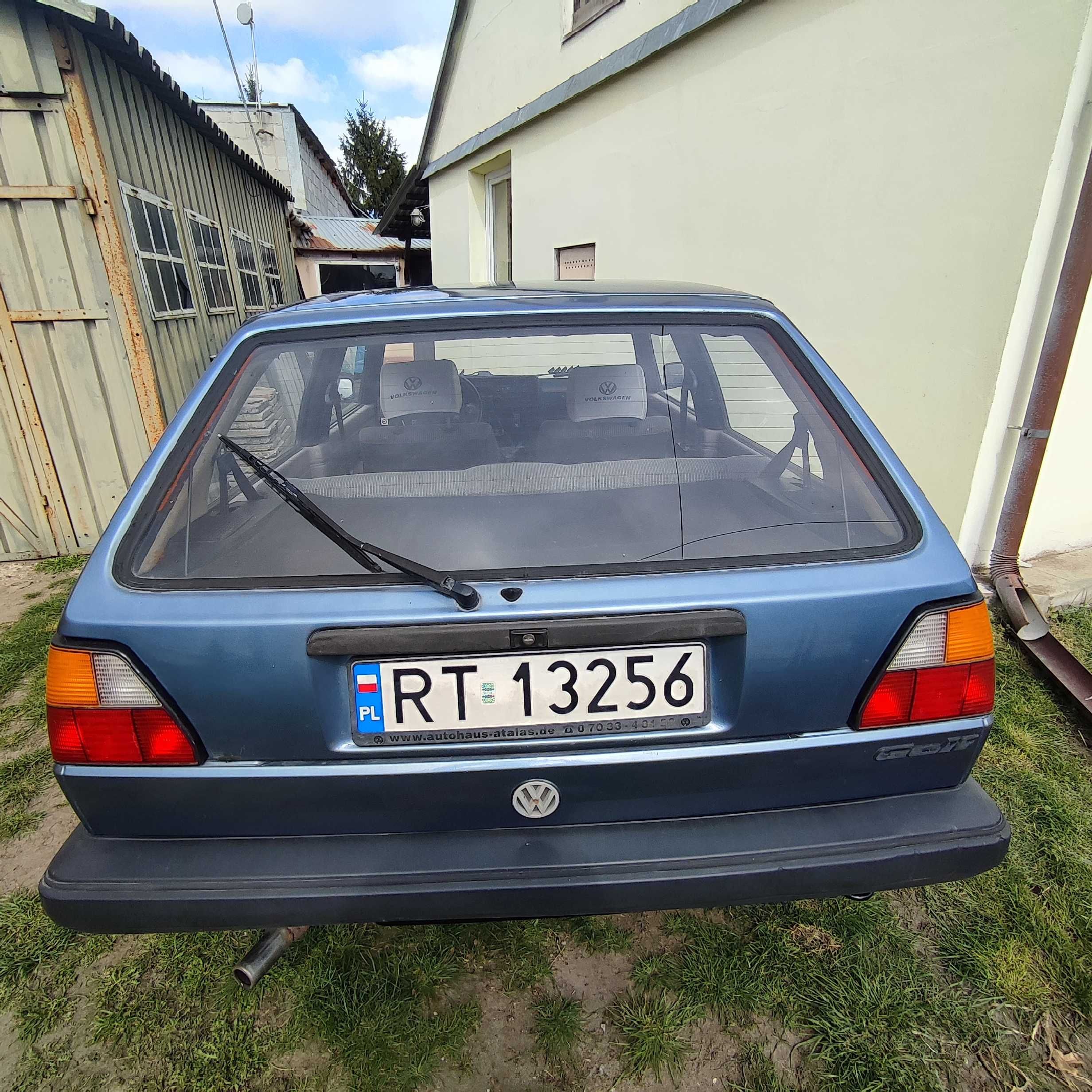 Sprzedam golf2 1,3 na wtrysku benz, rok prod1989