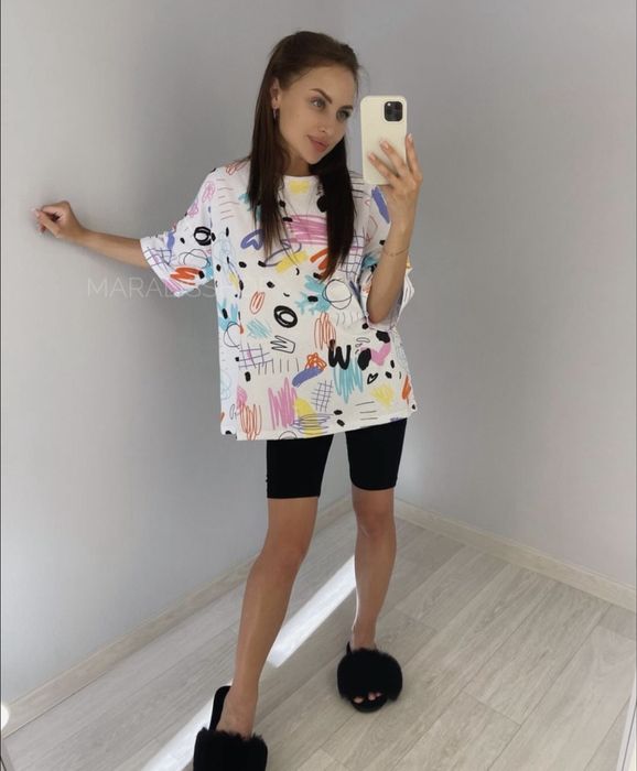 Домашний костюм комплект набор футболка шорты