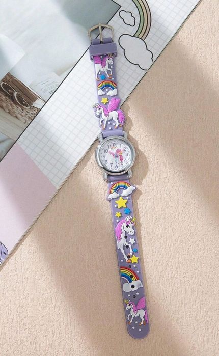 Relógio para menina "Unicórnio" NOVO