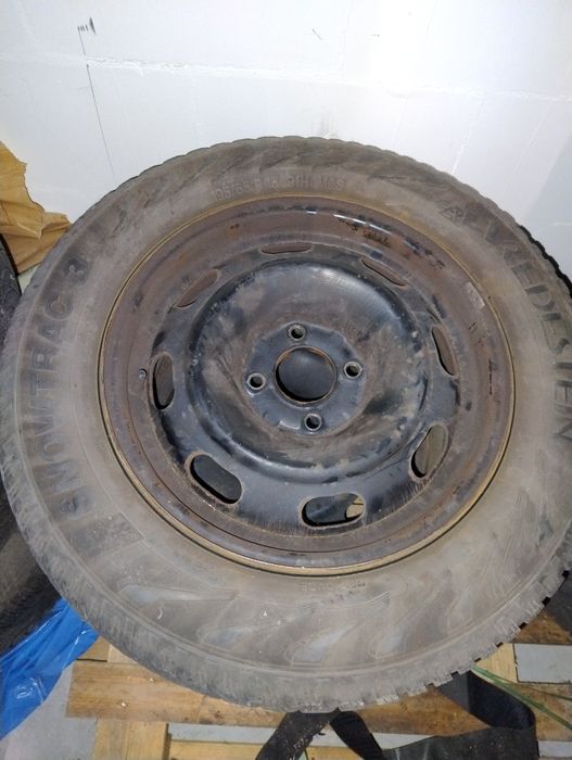 Citroen Opony + Felgi 4x108  15 cali  185/65/15  zimowe cana  kpl.