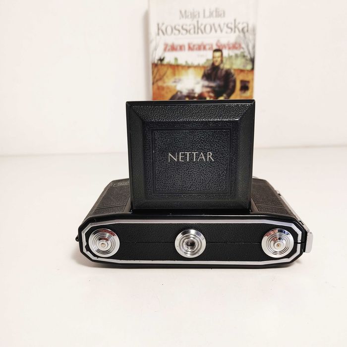 Klasyczny aparat mieszkowy  Ikon Zeiss NETTAR II 518/16 1:4,5 75 mm