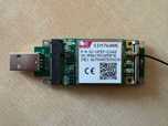SIMCOM SIM7600E Mini Moduł Pcie + adapter USB + Antena 4G