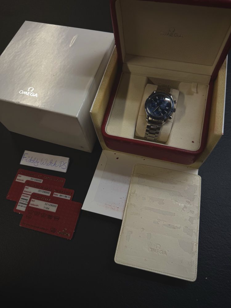 FVAT 23% FULLSET Omega Speedmaster date ref. 3212.80.00