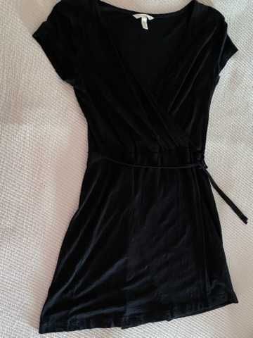 vestido preto verão H&M