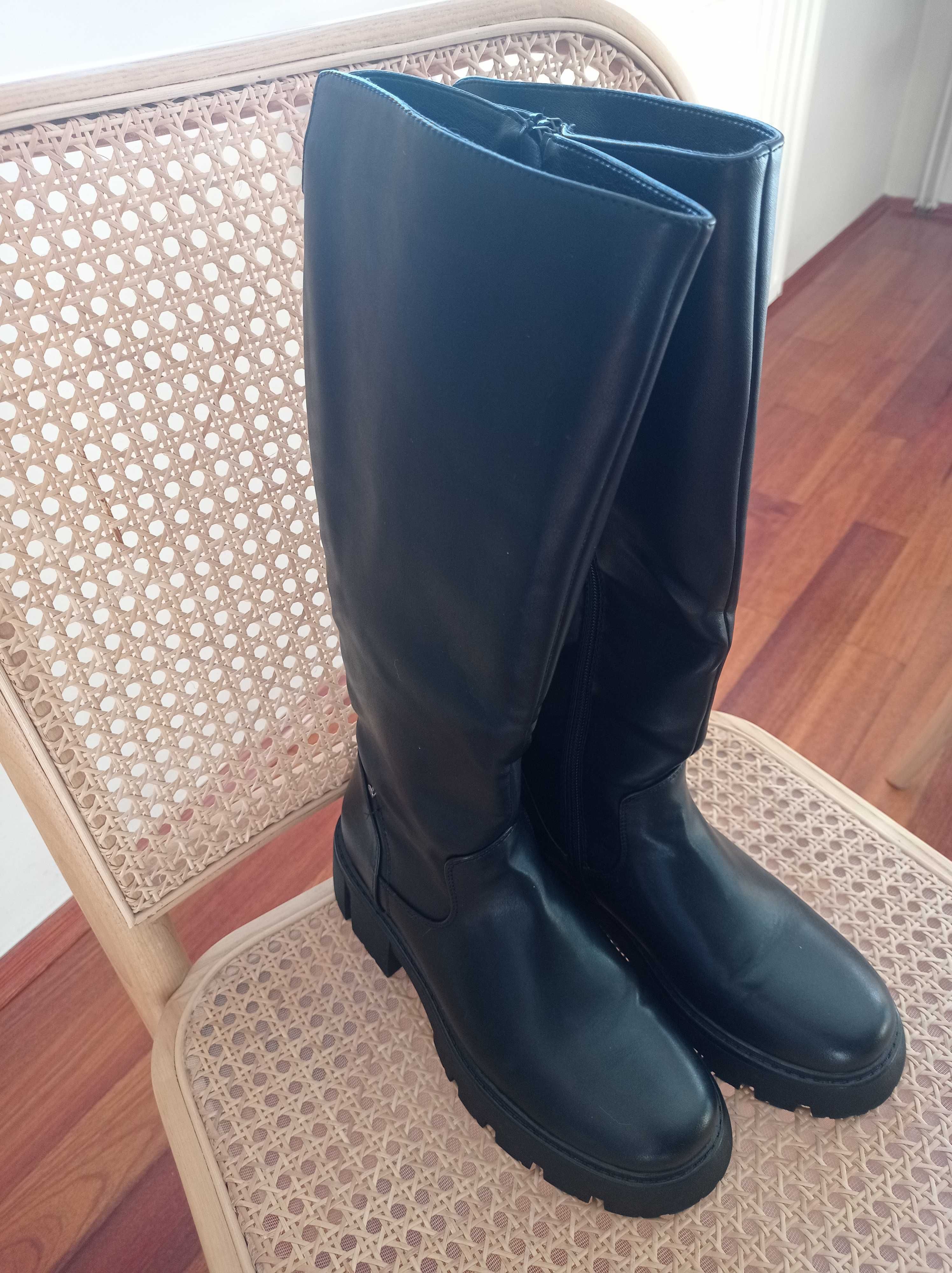Kozaki czarne 39.nowe